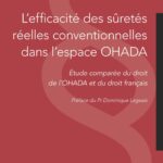 L'efficacité des sûretés réelles conventionnelles dans l'espace OHADA - Etude comparée du droit de l'OHADA et du droit français