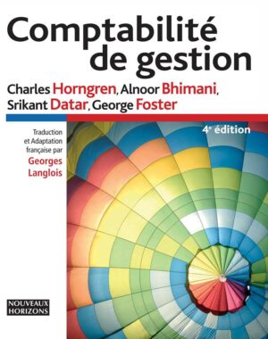 Comptabilité de gestion (4e édition – Manuel)
