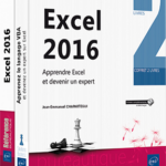 Excel 2016 Coffret de 2 livres : Apprendre Excel et devenir un expert