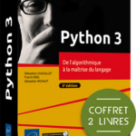 Python 3 Coffret de 2 livres : De l'algorithmique à la maîtrise du langage (3e édition)