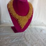 Bijoux en perles de cristal et rocailles-Couleur Or