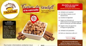 Farine de Souchet à la Cannelle