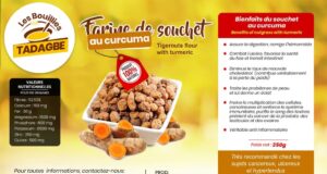 Farine de Souchet au Curcuma