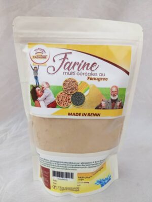 Farine multi Céréales au fenugrec avec Soja