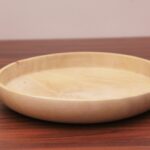 ASSIETTE CREUSE CIRCULAIRE EN BOIS 