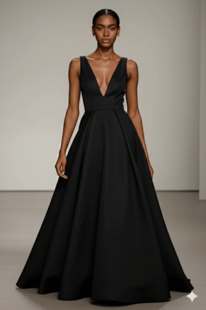 Robe Maxi Ana noire